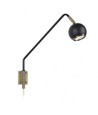 Coco Black/Brass Wall 106873