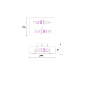 Ovalis White 12219/02/31 2xE14