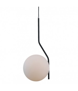 Carimi Pendant 1 Black,D-22cm, 1xE27/ Rippvalgusti