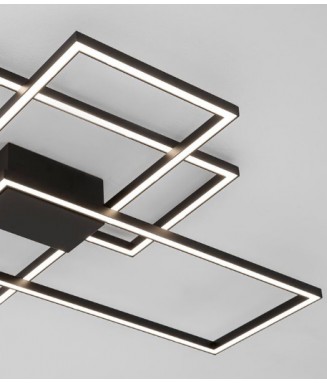 Bilbao Ceiling 55W Black/ Laevalgusti