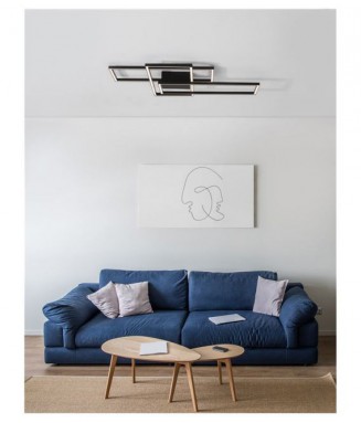 Bilbao Ceiling 55W Black/ Laevalgusti