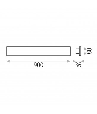 Fosca White 30W LED