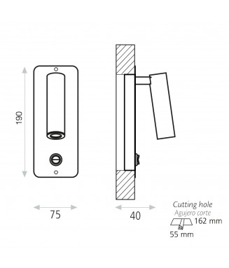 Aron Recessed Nickel