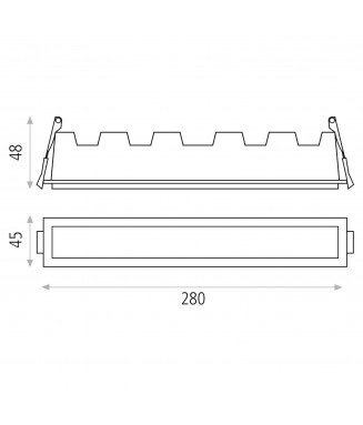 Alexia 20W LED, IP43