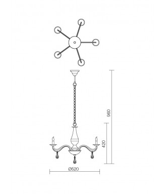 Fabiola Pendant 5