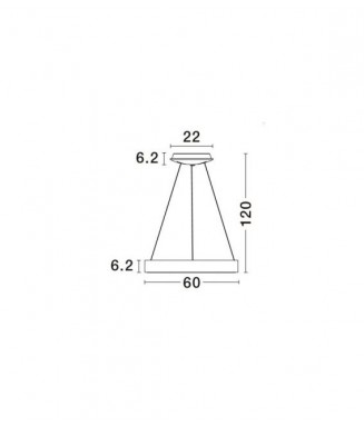 Rando D-60 Thin 9453455 Coffee