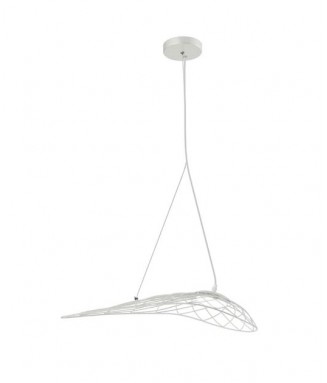 1976 White Pendant light / Rippvalgusti