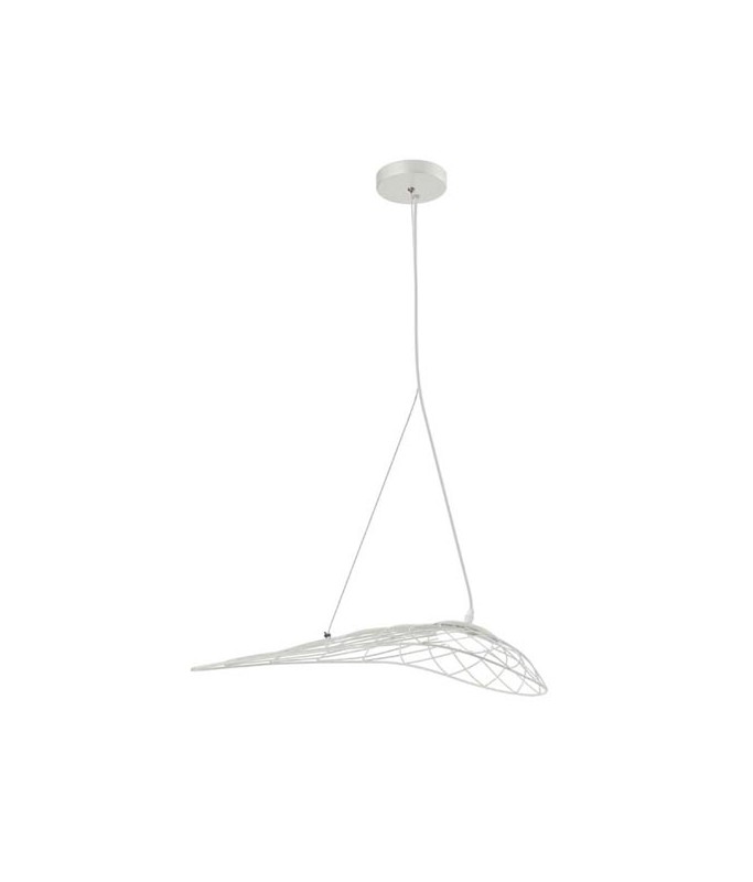 1976 White Pendant light / Rippvalgusti