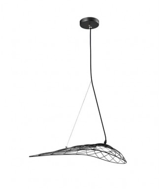 1975 Black Pendant light / Rippvalgusti