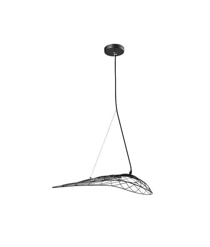 1975 Black Pendant light / Rippvalgusti