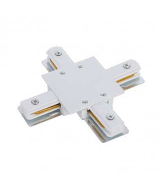 Track Recessed X Connector 8836 White / X -siini ühendus - süvistatav