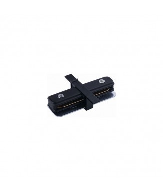 Track Recessed Straight Connector 8968 Black / Siini ühendus  - süvistatav