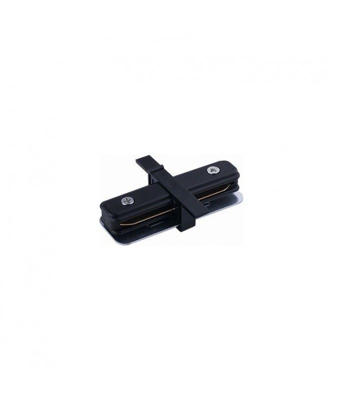 Track Recessed Straight Connector 8968 Black / Siini ühendus  - süvistatav