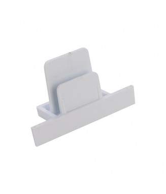 Track Recessed End Cap 8974 White