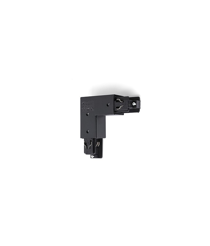 Track L Connector Right Black