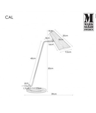 Cal Table Black 106781