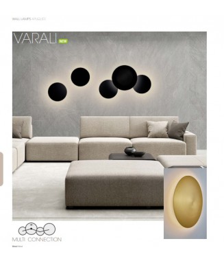 Varali Black D-30, 9W LED /Seinavalgusti