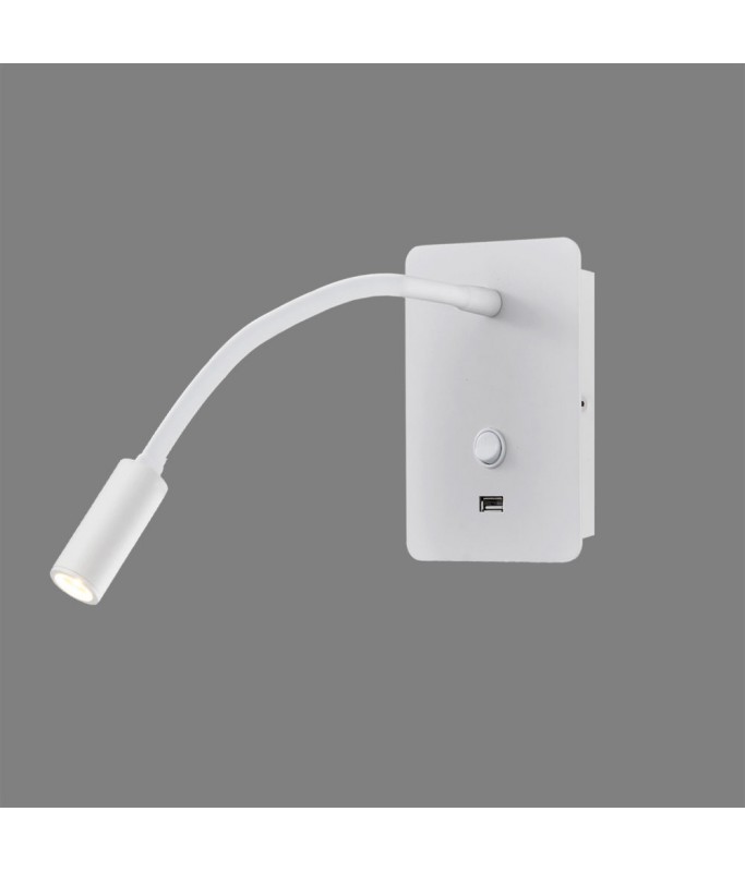 Senda Wall White, USB