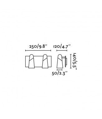 Lao led Wall 2 White 29042