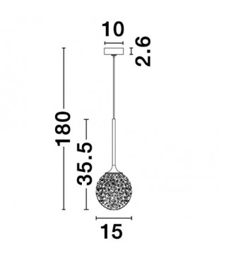 Mirano Pendant D-15cm