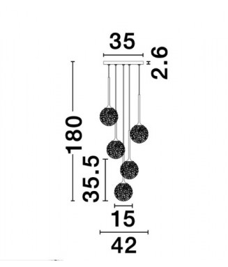 Mirano Pendant 5