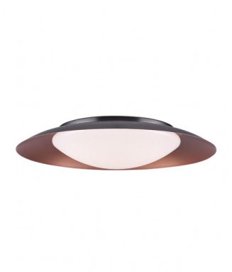 1957 Ceiling Light D-40cm, Сopper/Black /Laevalgusti