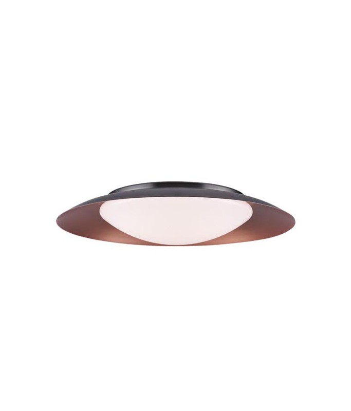 1957 Ceiling Light D-40cm, Сopper/Black /Laevalgusti