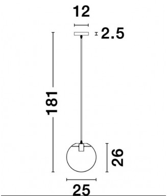 Mirale 9416925 D-25cm