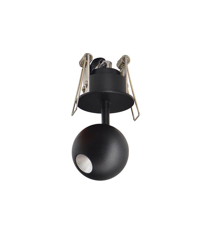 1907 Recessed Light Black