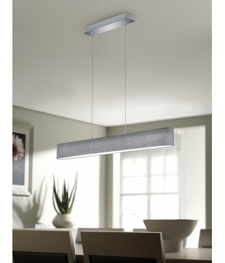 Lugano Grey Pendant 18W LED