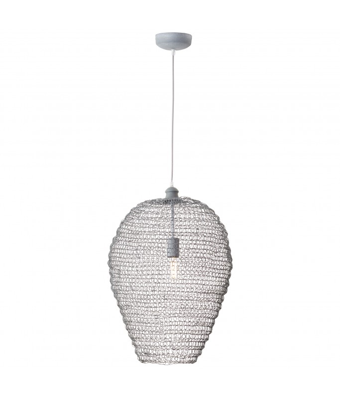 Maze Pendant Grey Concrete D-43cm