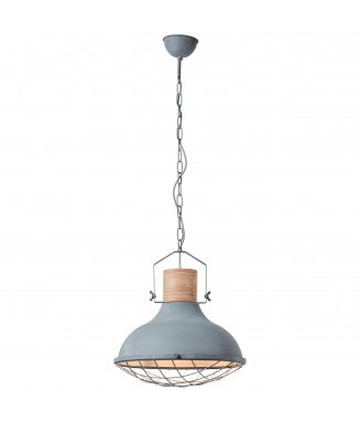 Emma Pendant Grey Concrete D-47cm / Rippvalgusti