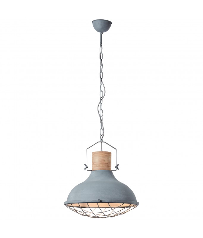 Emma Pendant Grey Concrete D-47cm