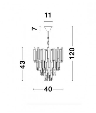 Grane Pendant D-40, 9181100