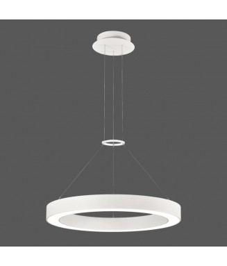 Aliso Pendant White D-60cm / Rippvalgusti