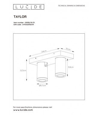 Taylor 09930/10/30/ Seina ja laevalgusti