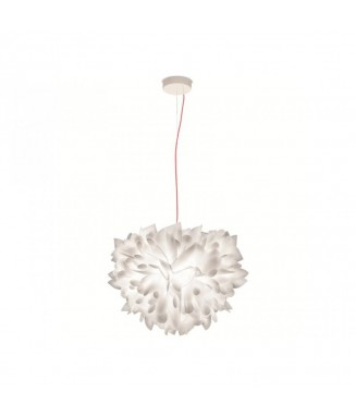 Veli Foliage Pendant M-size, Opal/ Rippvalgusti