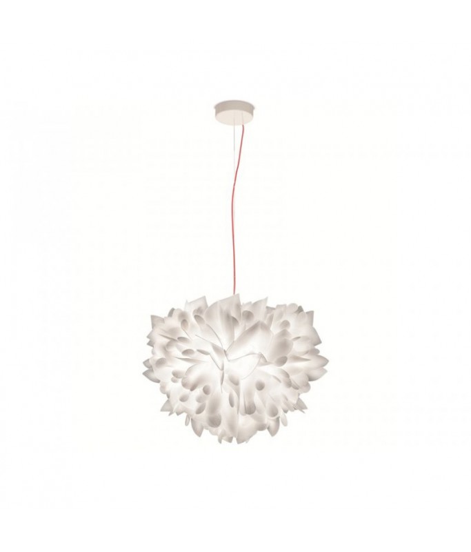 Veli Foliage Pendant M-size, Opal/ Rippvalgusti