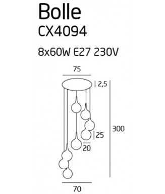 Bolle 8xE27