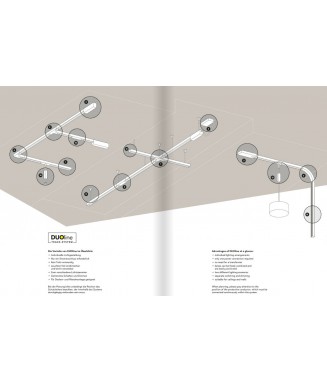 Track Trio 1m White 700231 / 2- faasiline siin