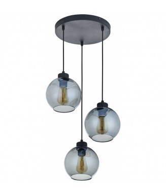 Cubus Graphite -3 Pendant 2832