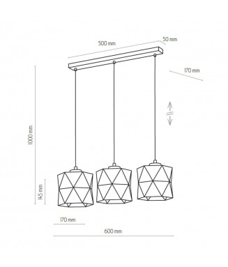 Siro 1044 Pendant/ Rippvalgusti