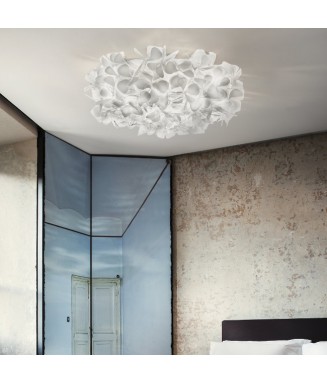 Clizia Mama non Mama Ceiling L-size D-78cm, White/Transparent/ Laevalgusti