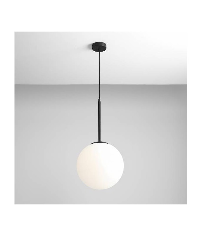 Bosso Black Pendant D30cm/ Rippvalgusti