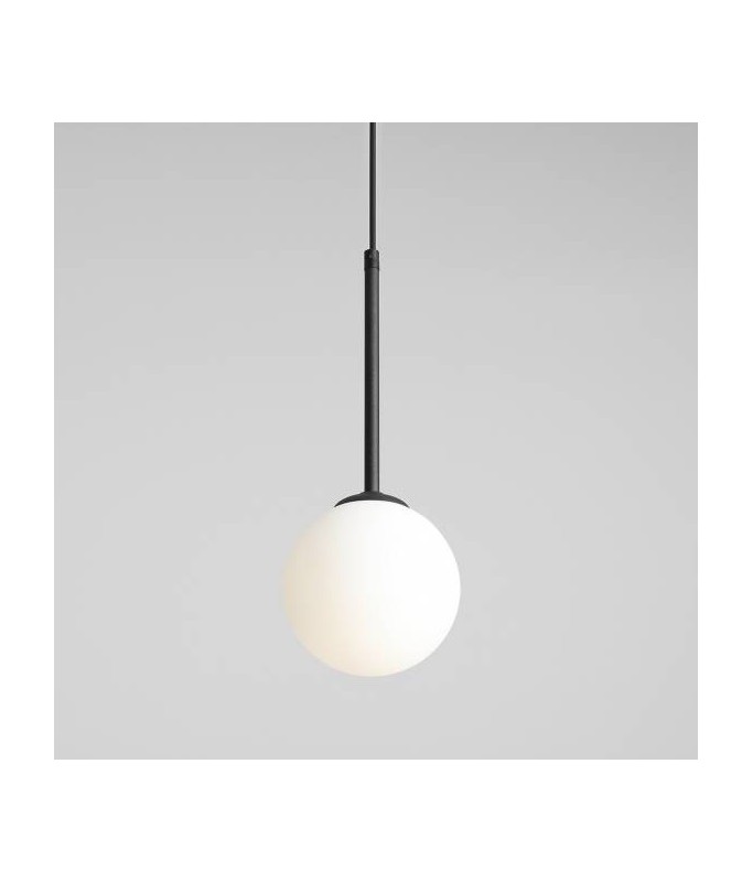 Bosso Black Pendant D14cm/ Rippvalgusti