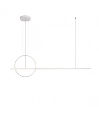 Giotto Pendant White 49W LED/ Rippvalgusti