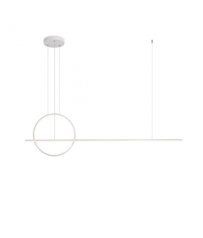 Giotto Pendant White 49W LED/ Rippvalgusti