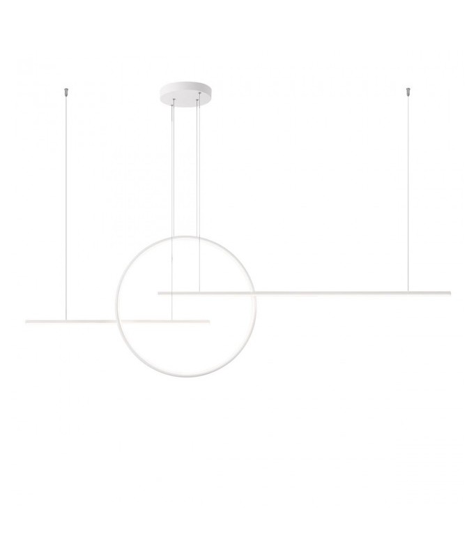 Giotto Pendant White 66W LED/ Rippvalgusti