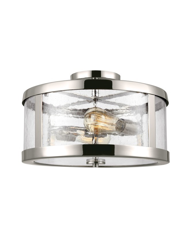 Harrow 2 LIght Semi Flush / Laevalgusti