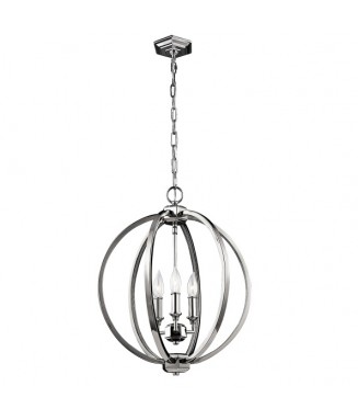 Corinne 3 Light Medium Pendant / Rippvalgusti